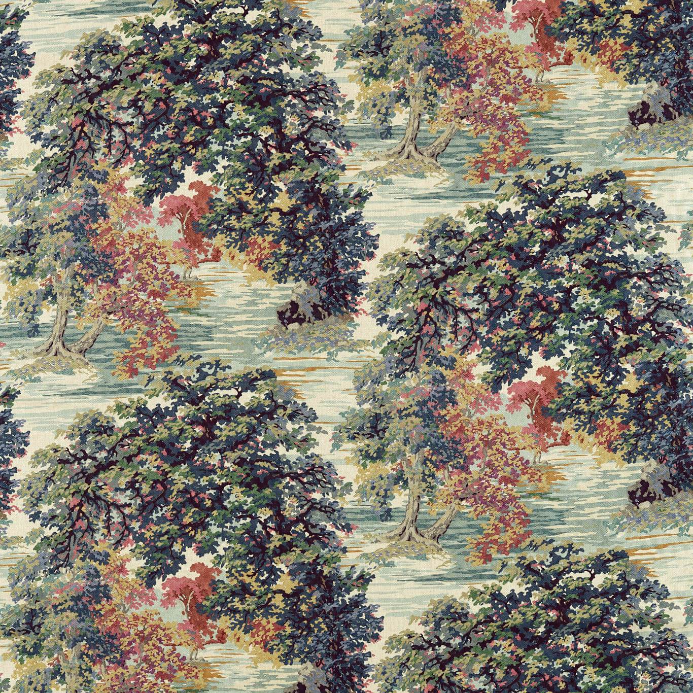Ancient Canopy Forest Green Fabric by SAN