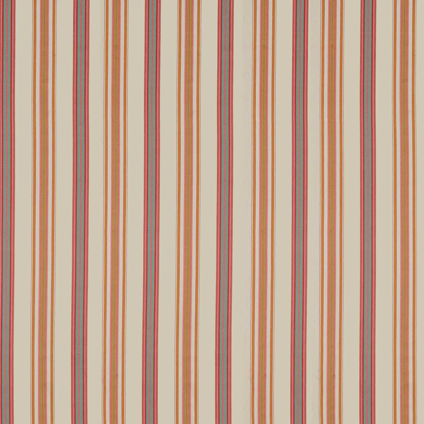 Valley Stripe Rowan Berry/Cream Fabric by SAN