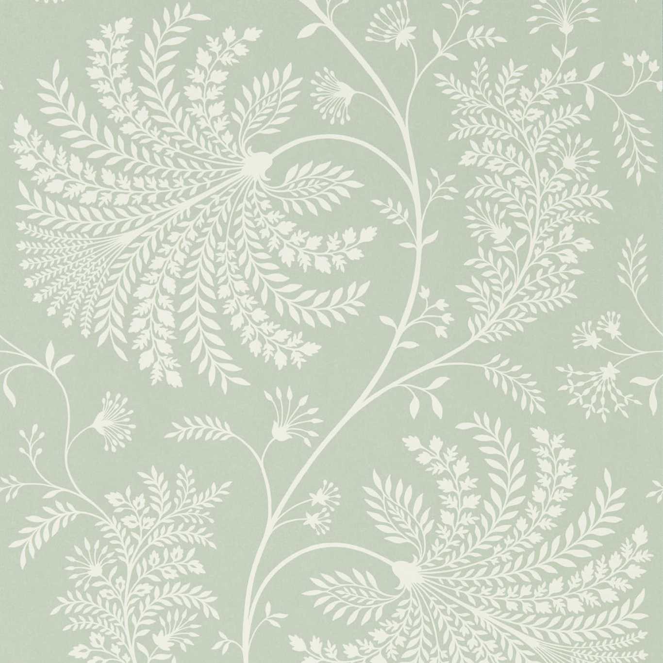Mapperton  Sage/Cream Wallpaper by SAN