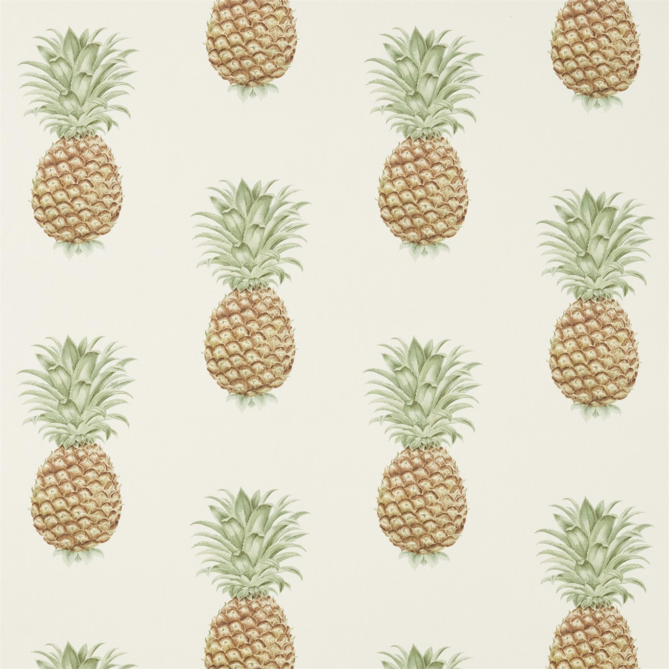 Pineapple Royale Artichoke/Amber Fabric by SAN