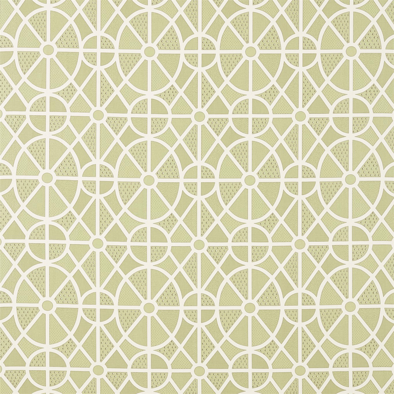 Garden Plan Garden Green Fabric by SAN