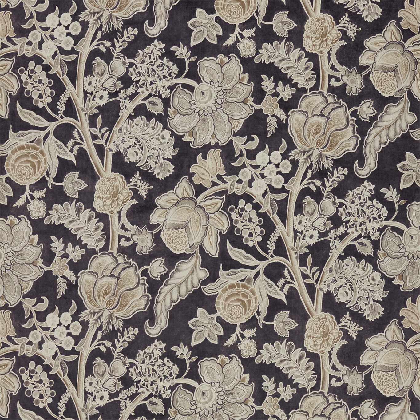 Shalimar Graphite/Mole Fabric by SAN