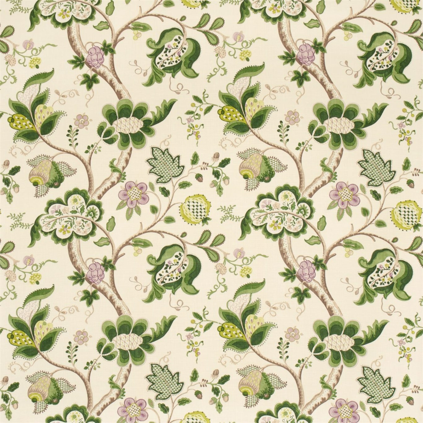 Roslyn Green Fabric by SAN