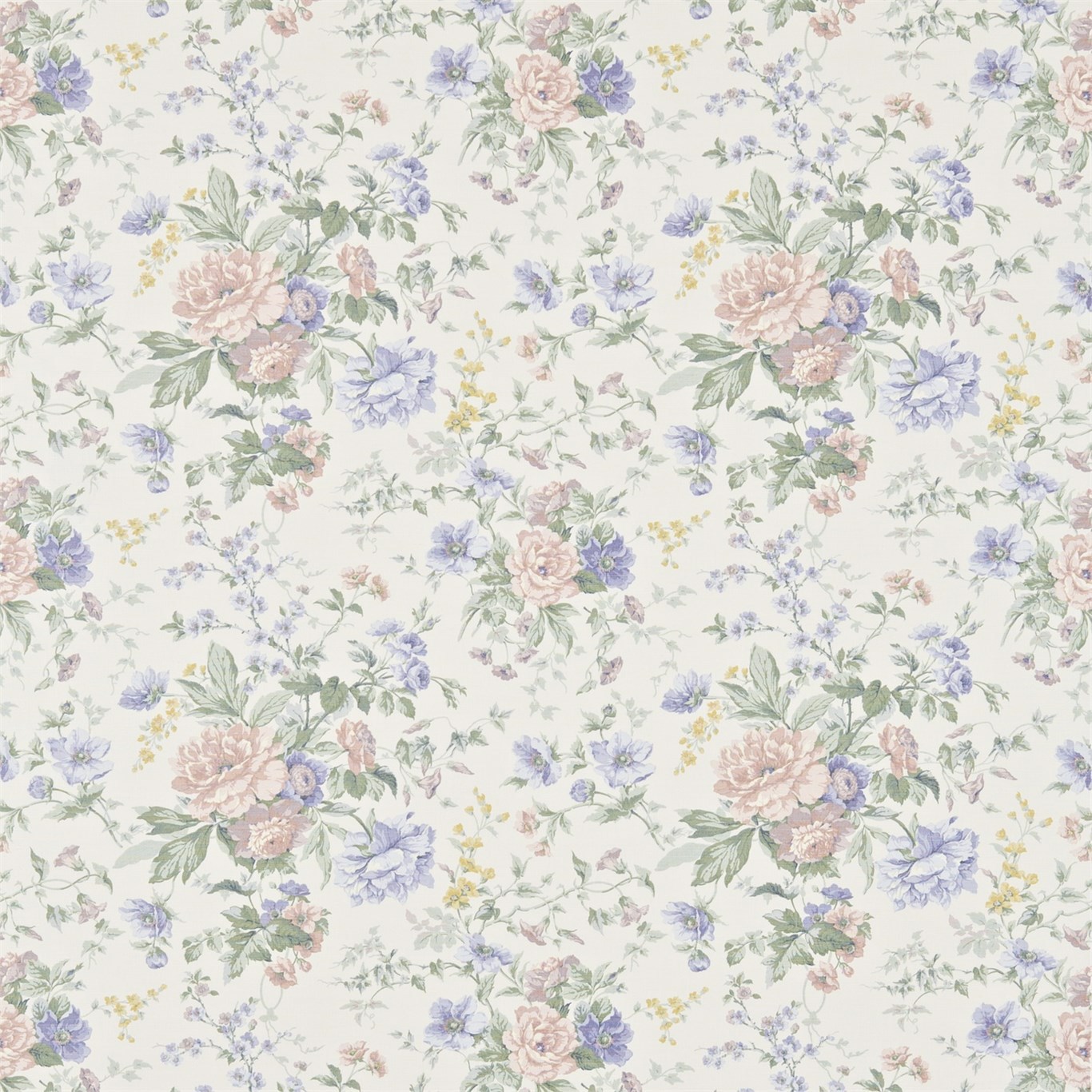 Blewberry Cream/Blue Fabric by SAN
