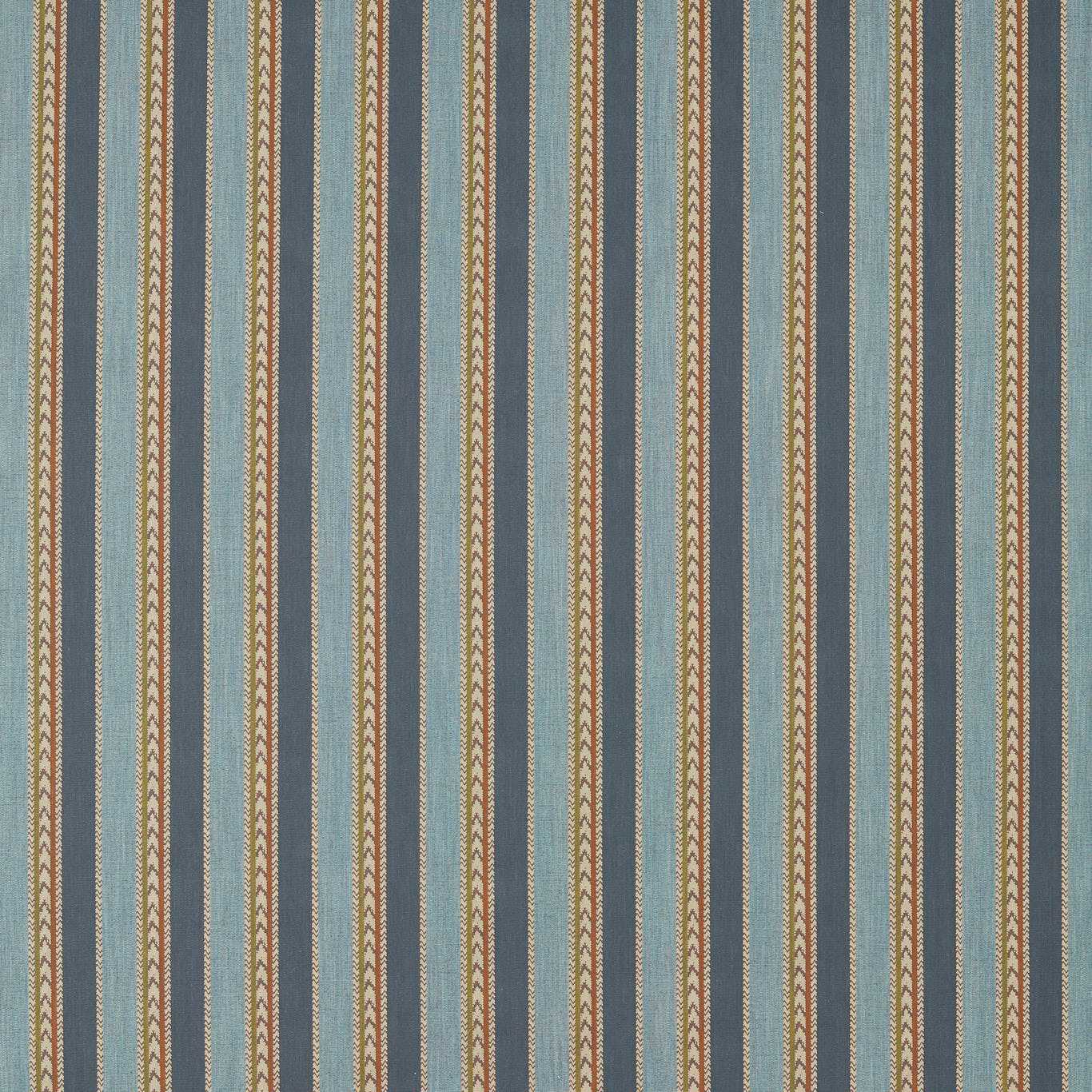 Belari Woad/Harissa Fabric by SAN