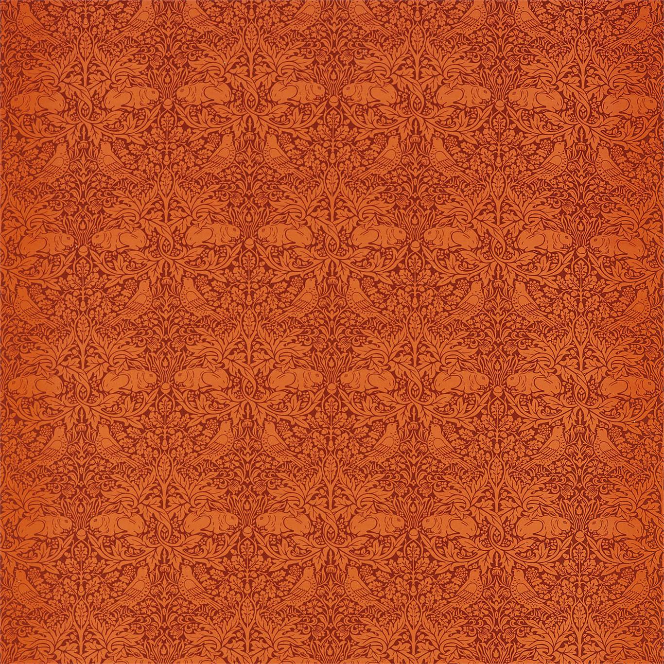 Brer Rabbit Burnt Orange Fabric by MOR