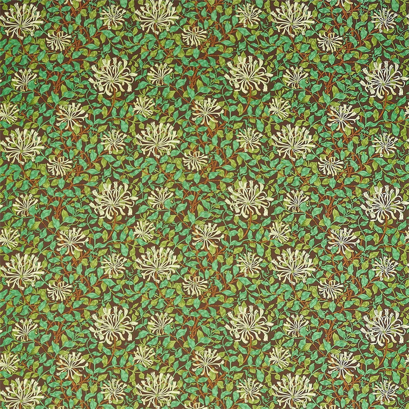 Honeysuckle Autumn Fabric by MOR