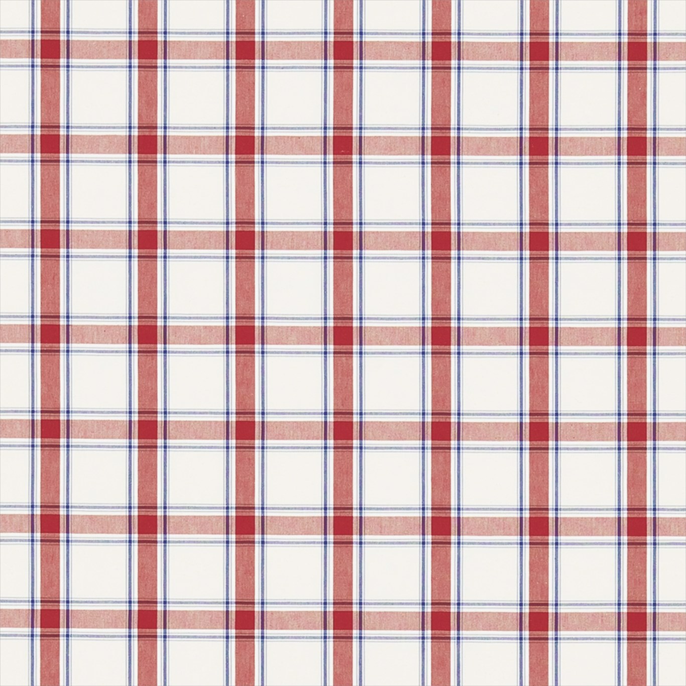 Seaton Red/Marine Fabric by SAN