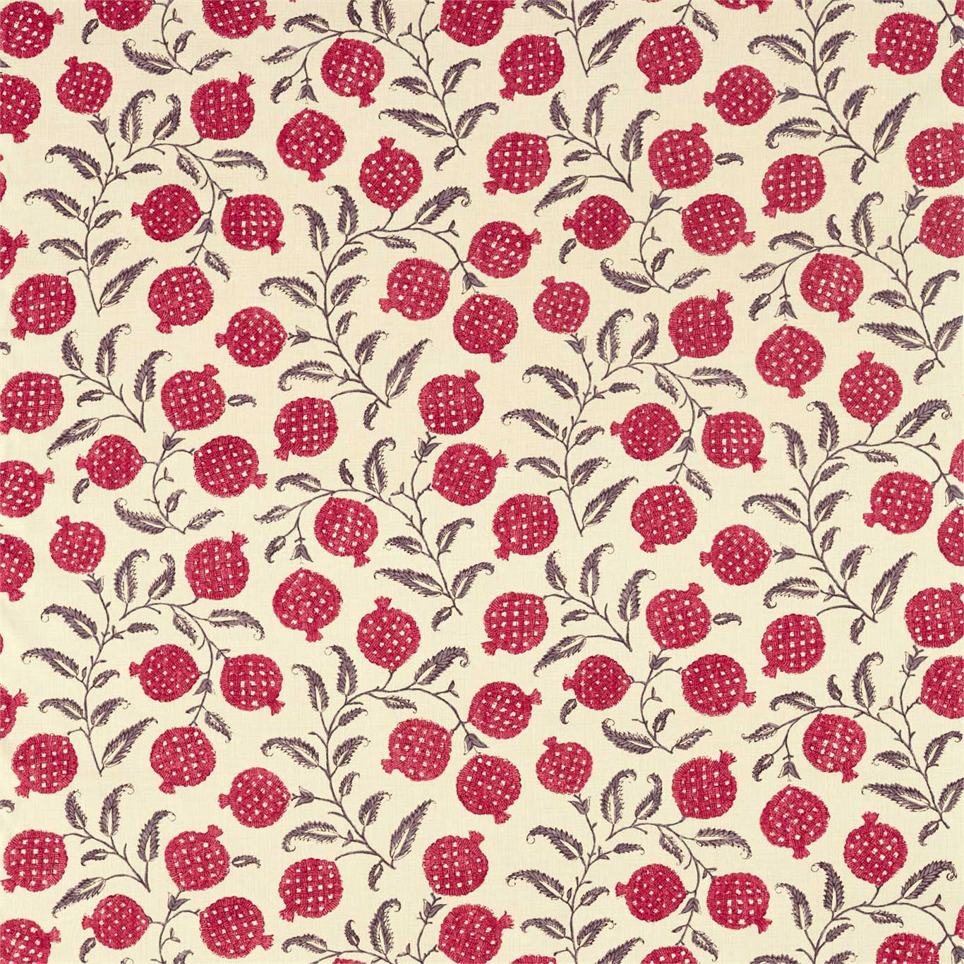 Anaar Tyrian Cherry Fabric by SAN
