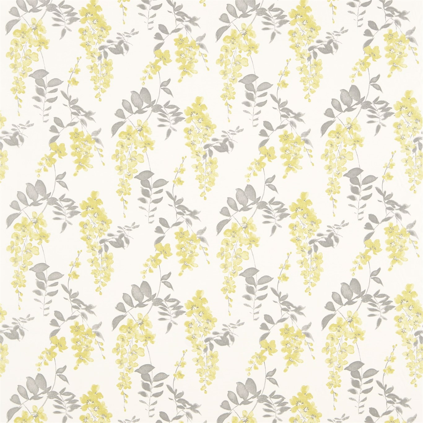 Wisteria Blossom Linden/Charcoal Fabric by SAN