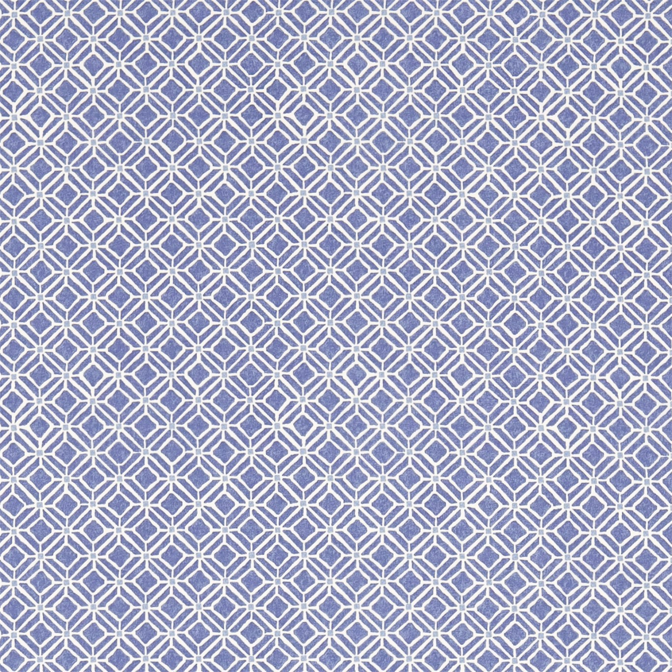 Fretwork Indigo/Blue Fabric by SAN