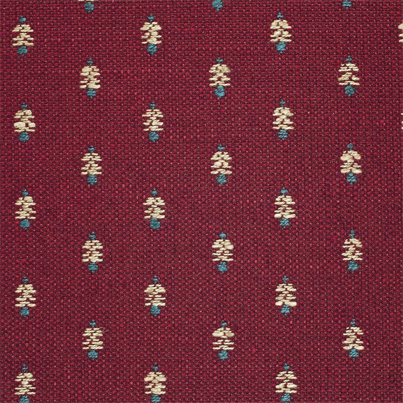 Lydham Claret Fabric by SAN