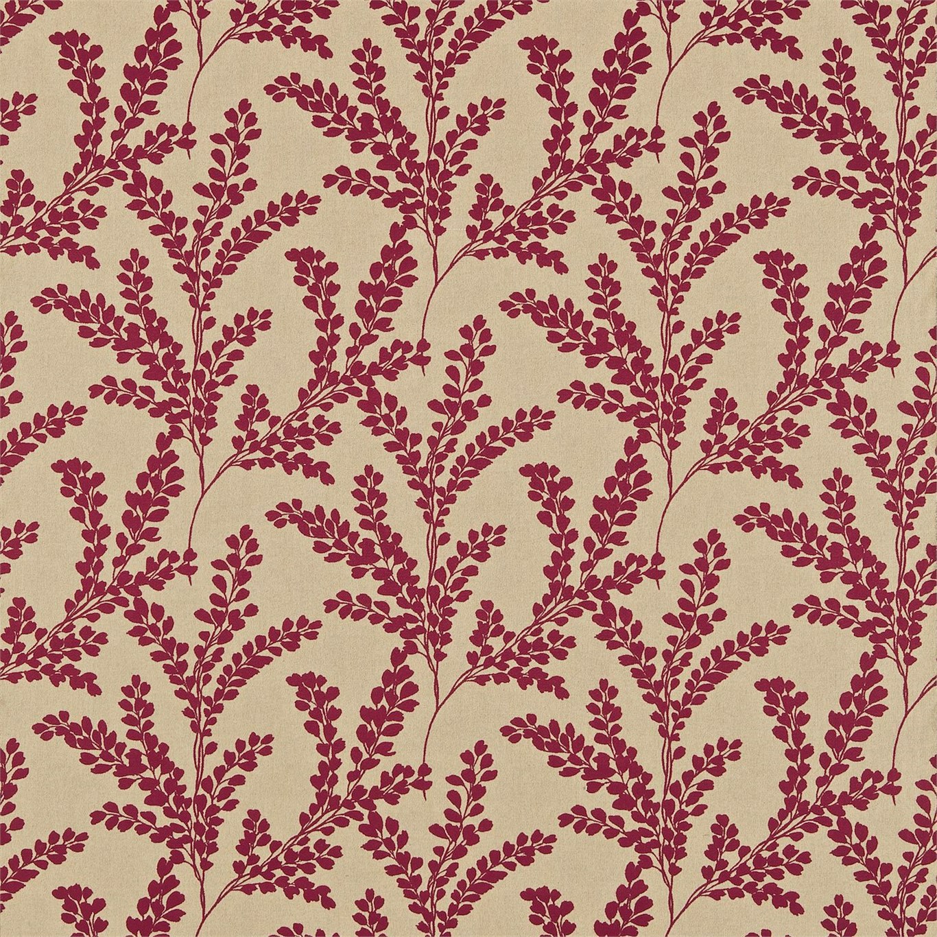 Clovelly Claret Fabric by SAN