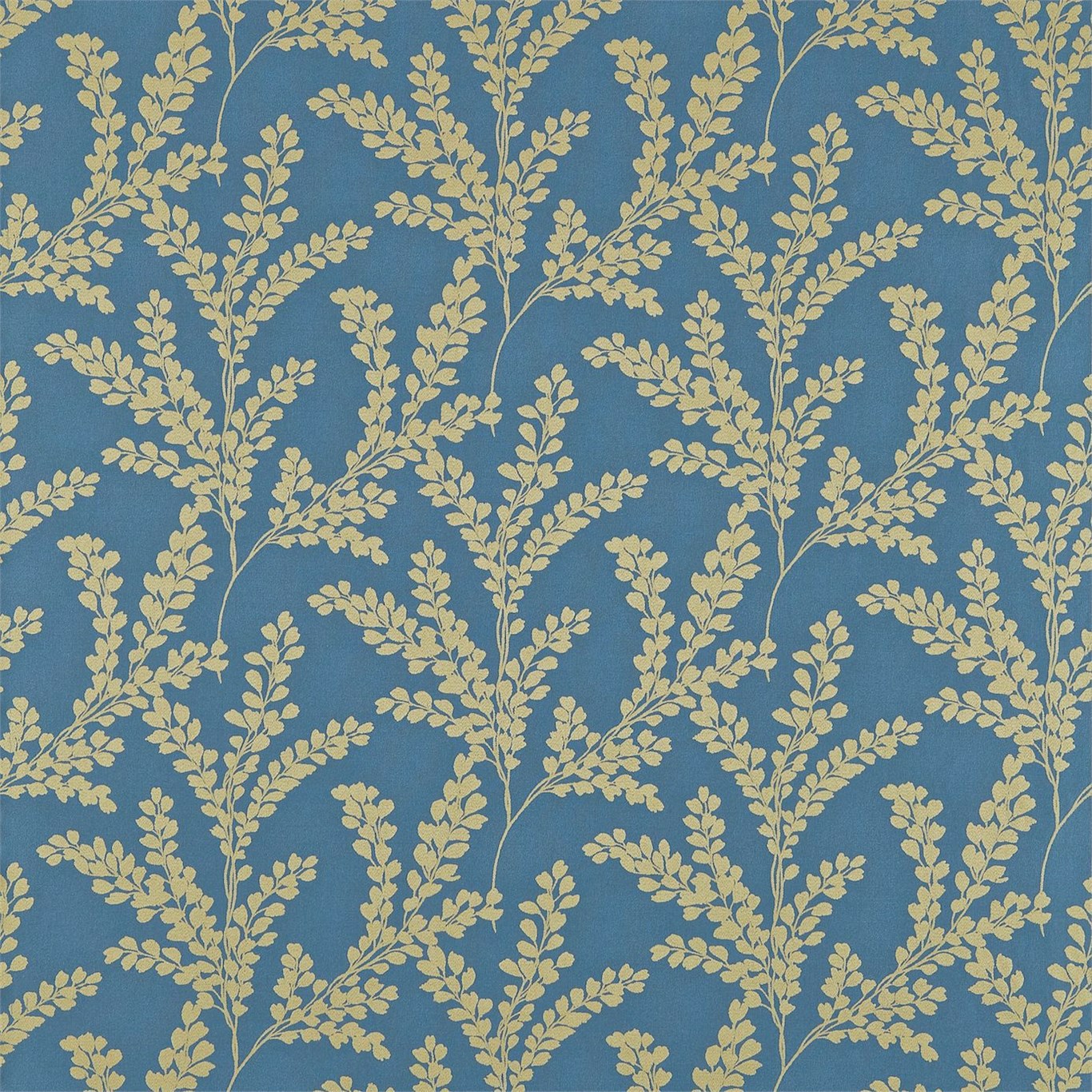 Clovelly Marine Blue Fabric by SAN