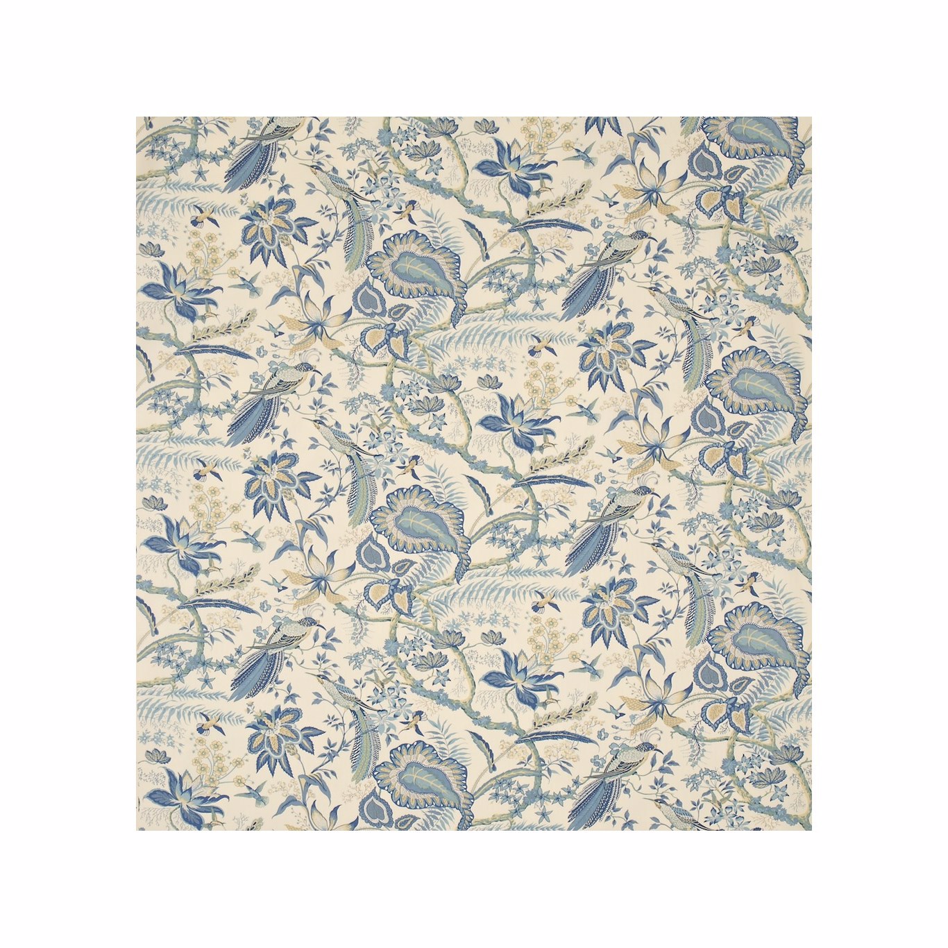 Suva Blue/Cream Fabric by SAN