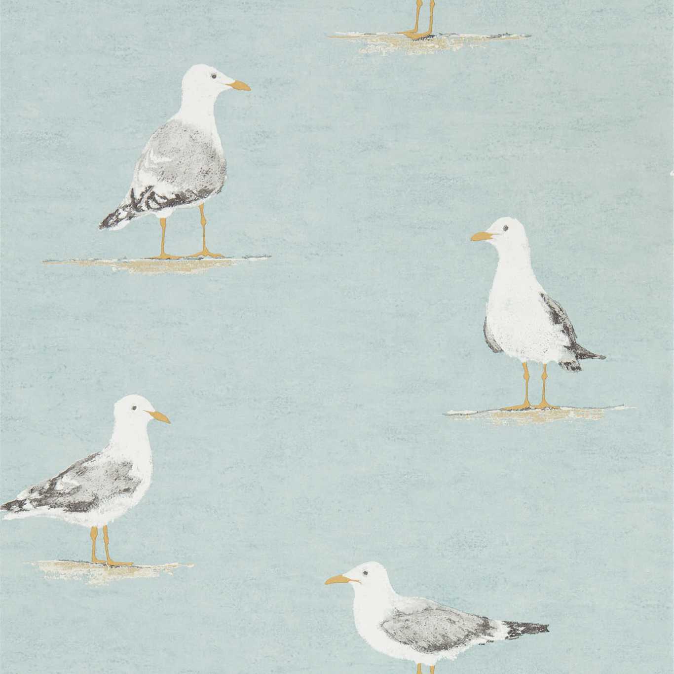 Shore Birds Sky Wallpaper by SAN