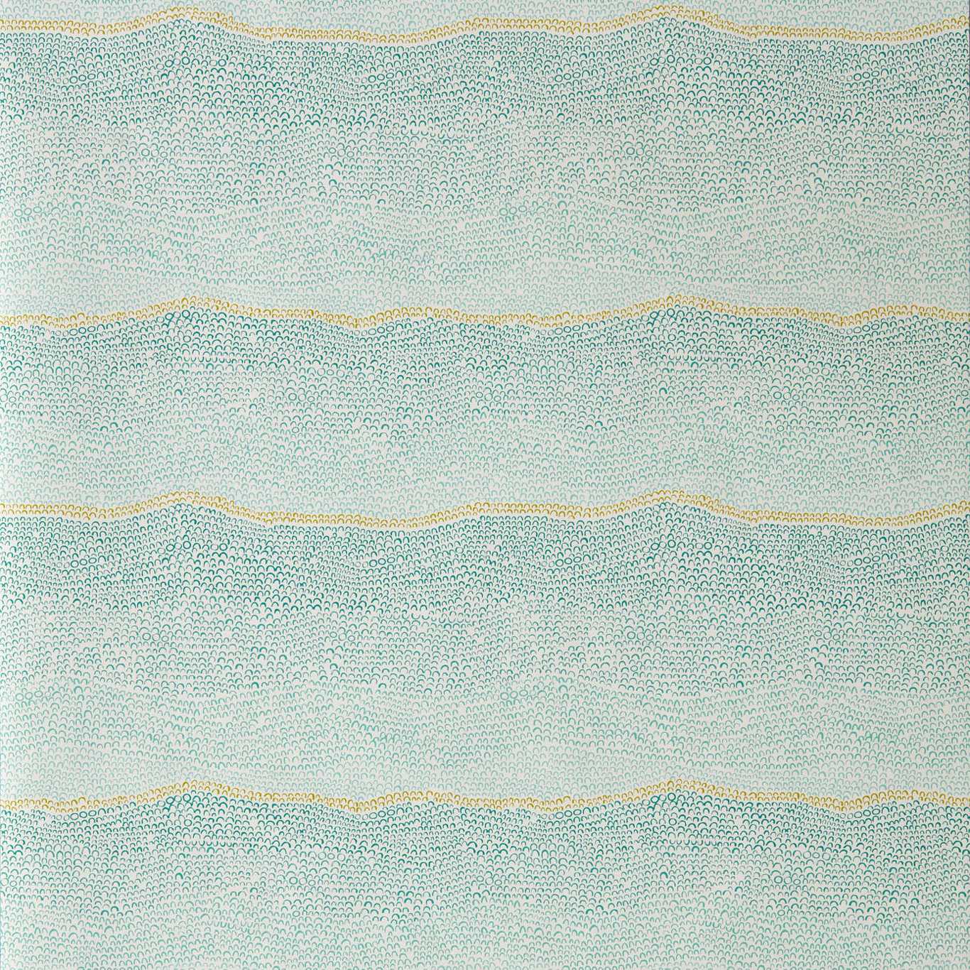 Ripley Aqua/Lichen Wallpaper by SAN