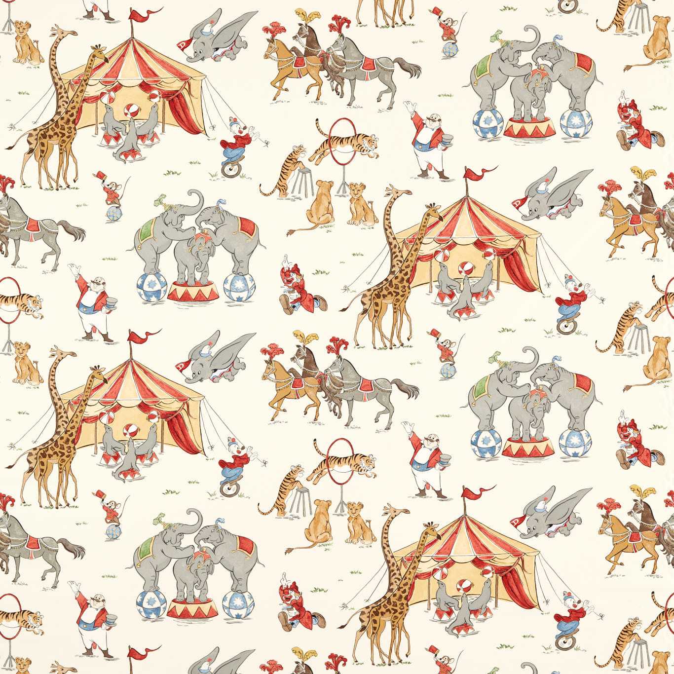 Dumbo Peanut Butter & Jelly Fabric by SAN