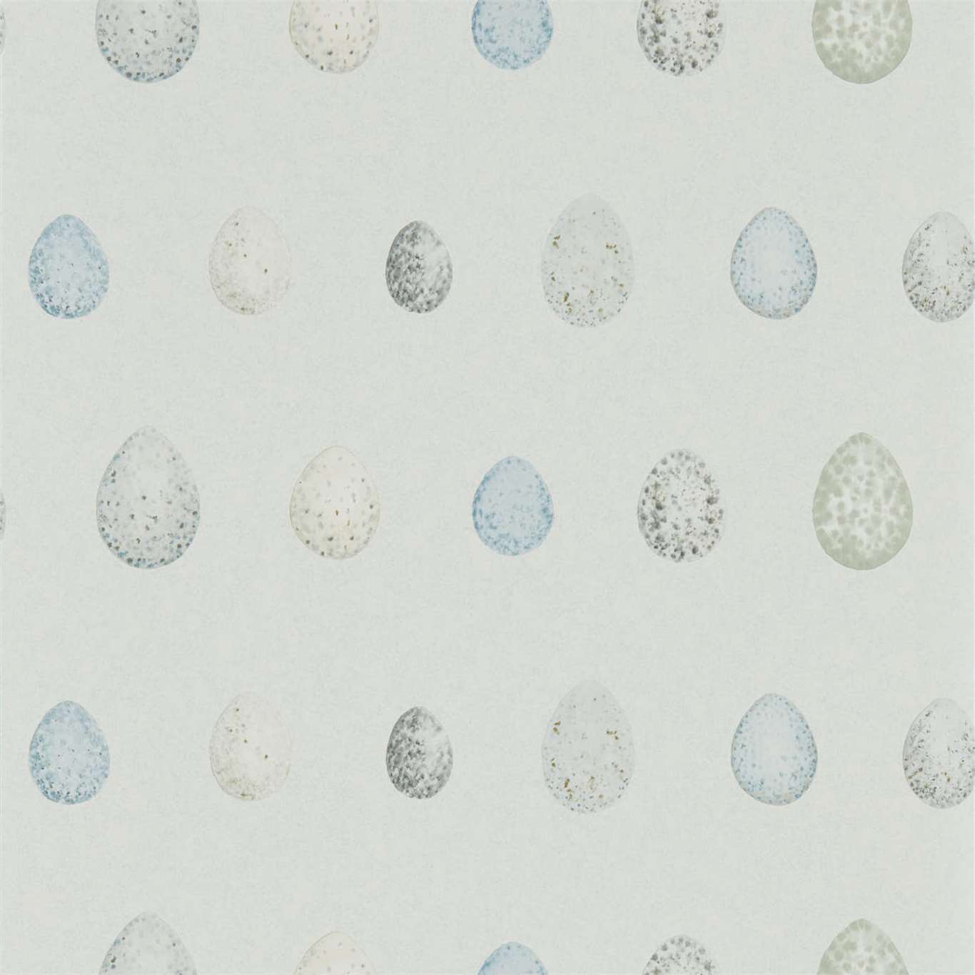 Nest Egg Marine Aqua Wallpaper by SAN