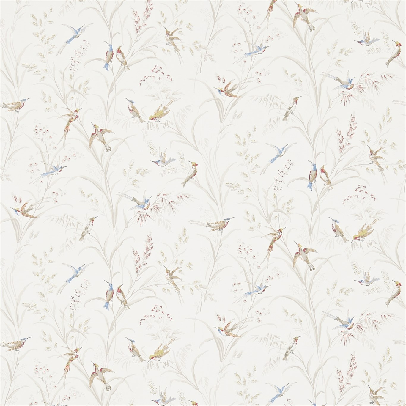 Tuileries Taupe/Multi Wallpaper by SAN