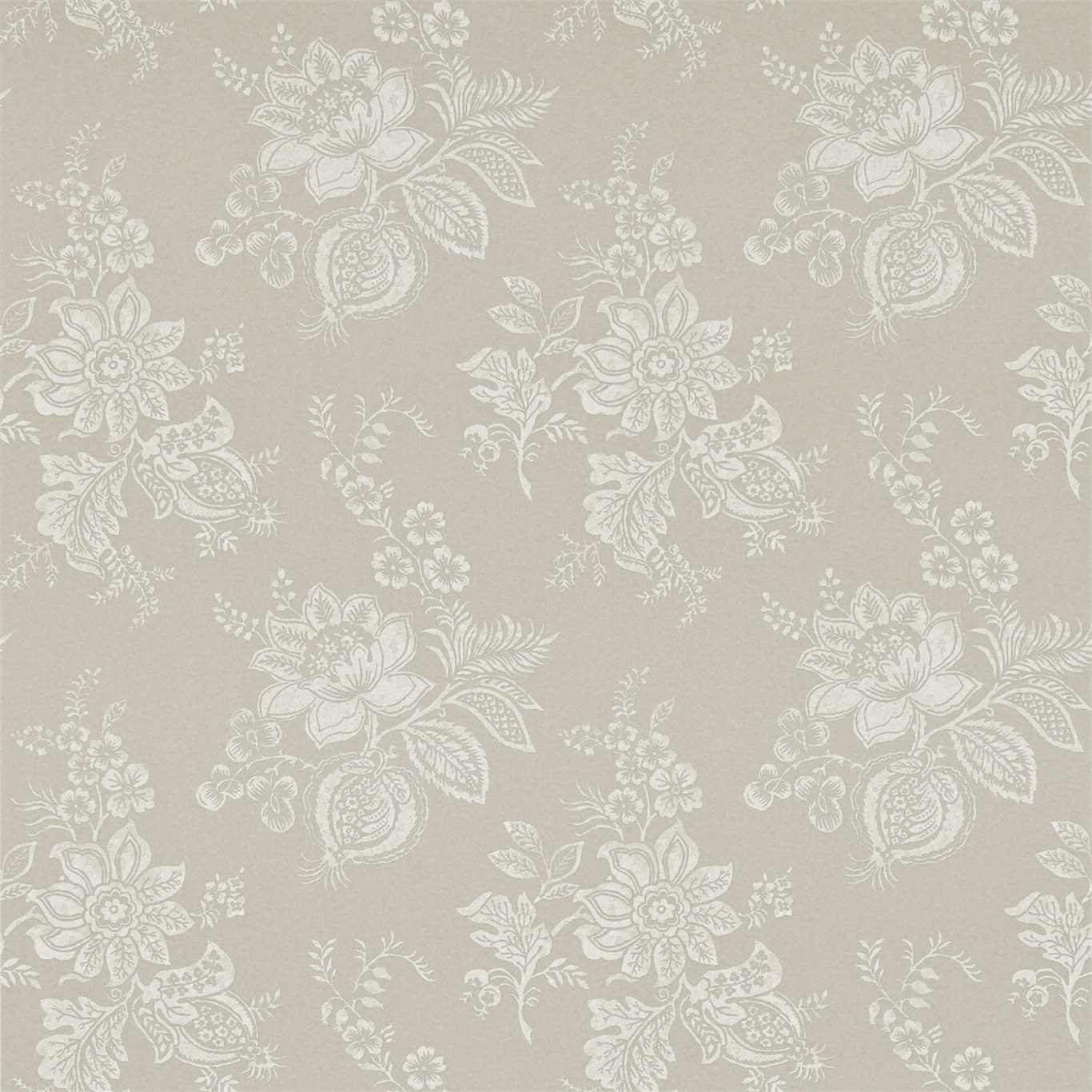 Lyon Taupe/Cream Wallpaper by SAN