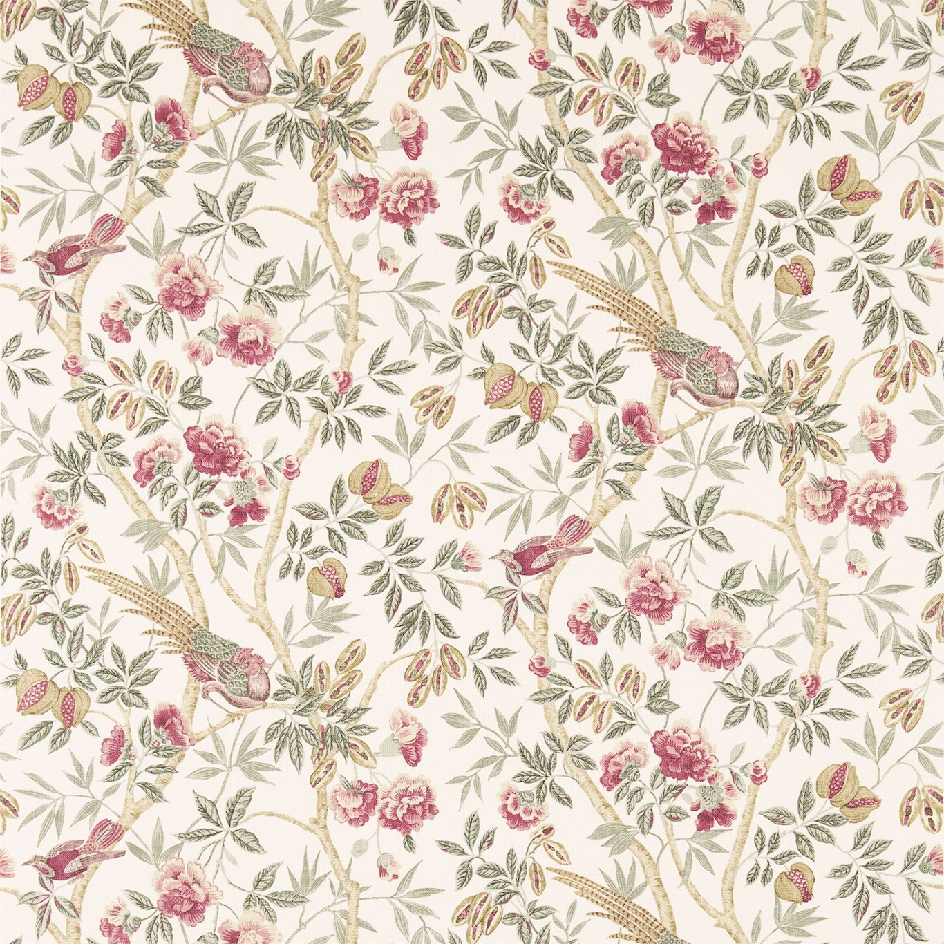 Abbeville Rose/Calico Fabric by SAN