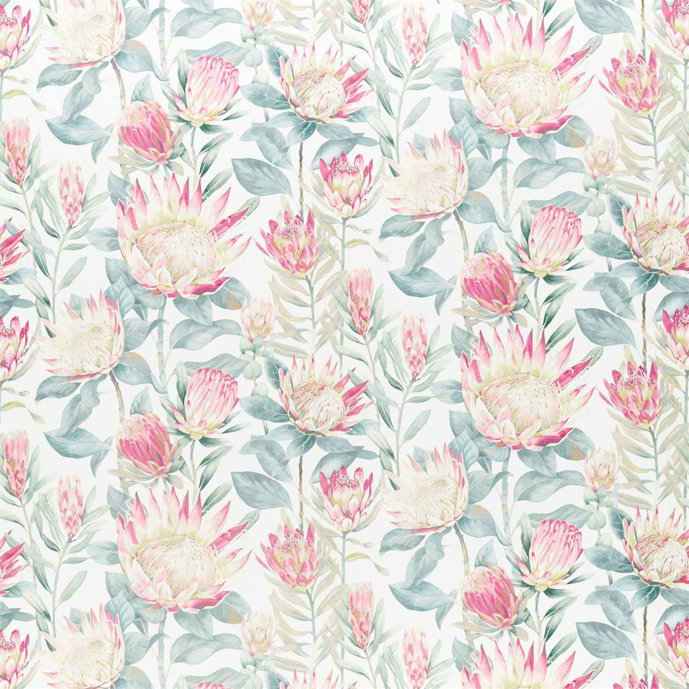 King Protea Orchid/Grey Fabric by SAN