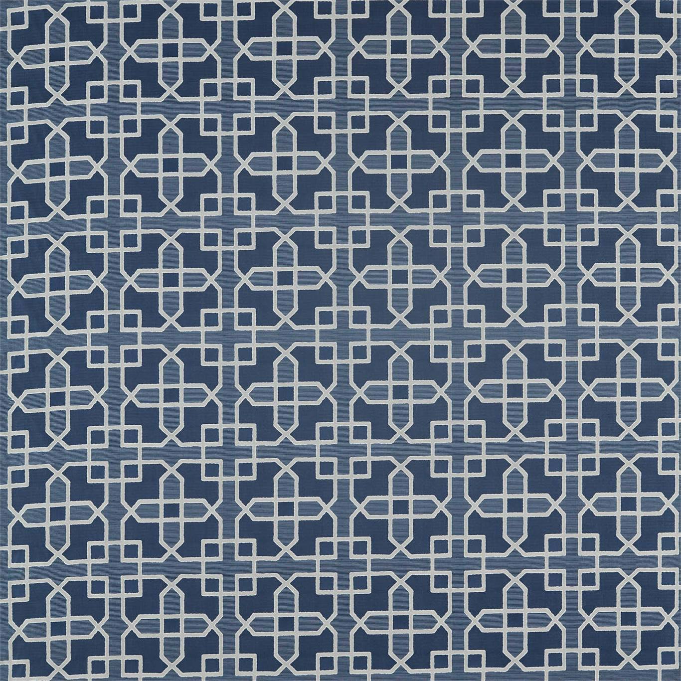 Hampton Weave Indigo Fabric by SAN