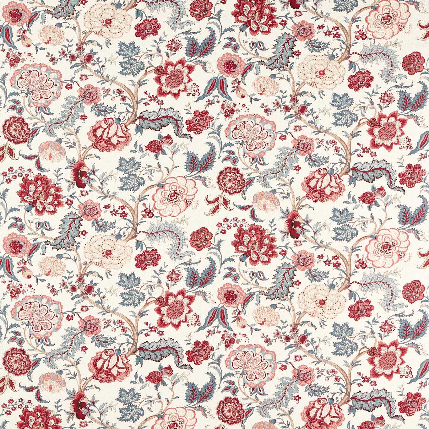Salisbury Jacobean Madder Rose Fabric by SAN