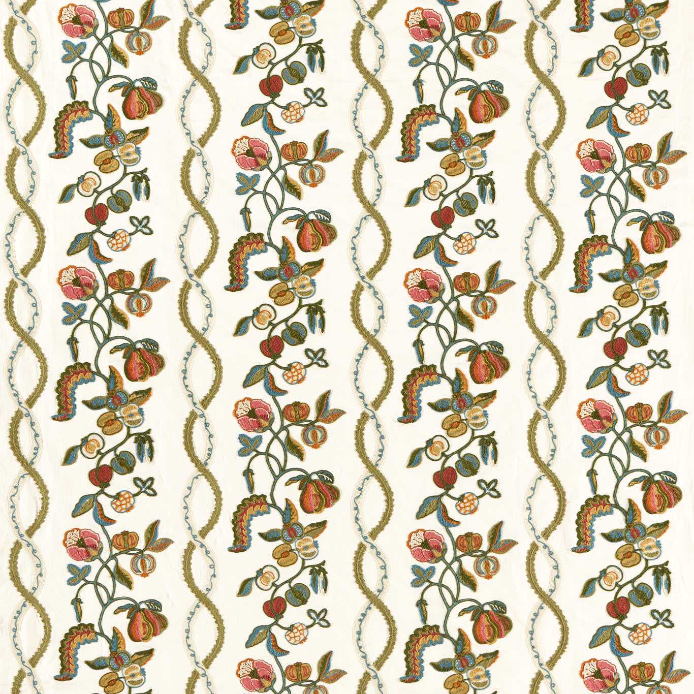 Kitchen Garden English Quince Fabric by SAN