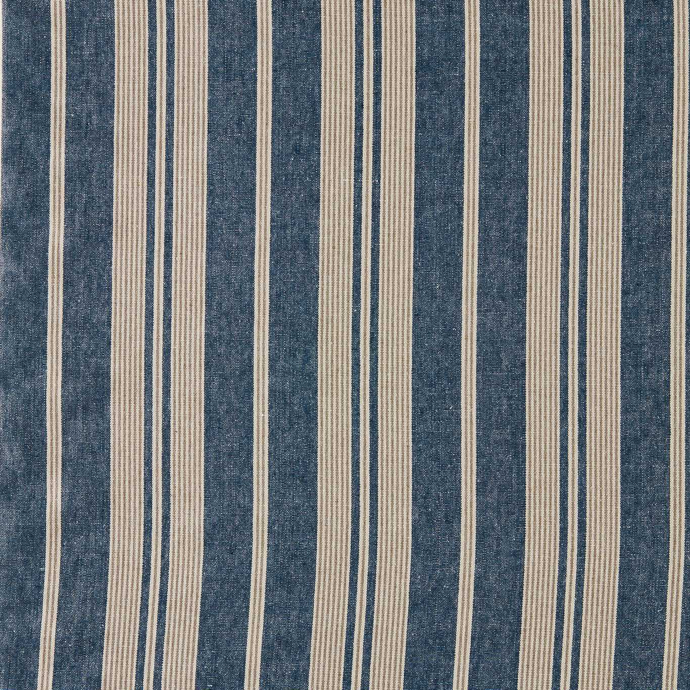 Amberley Stripe Jodhpur Blue Fabric by SAN