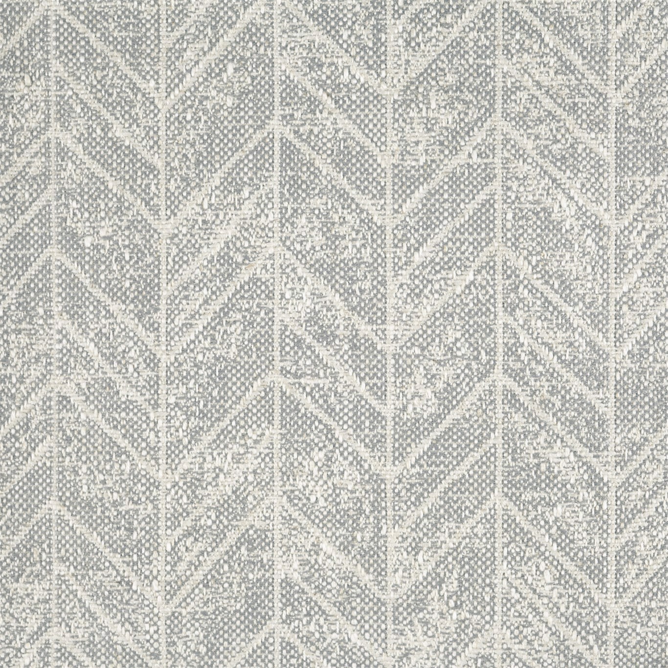 Chervil Silver Fabric by SAN
