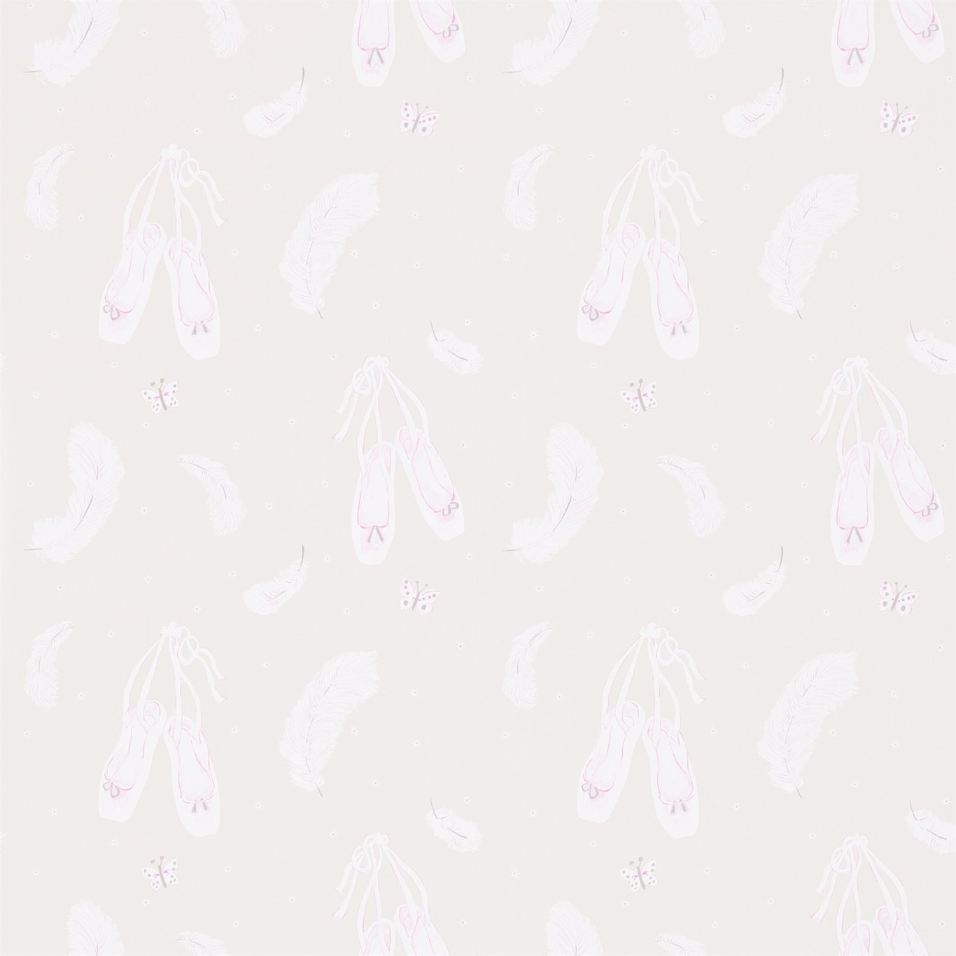 Ballet Shoes Vanilla Wallpaper by SAN