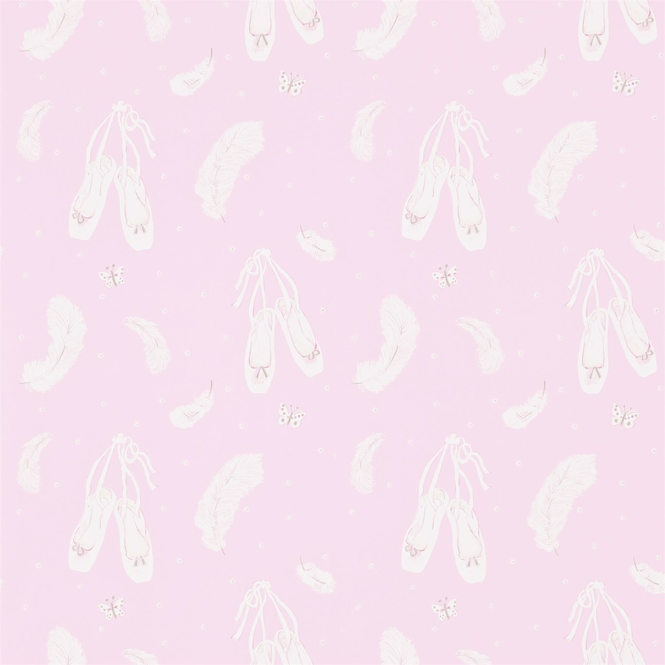 Ballet Shoes Pink Wallpaper by SAN
