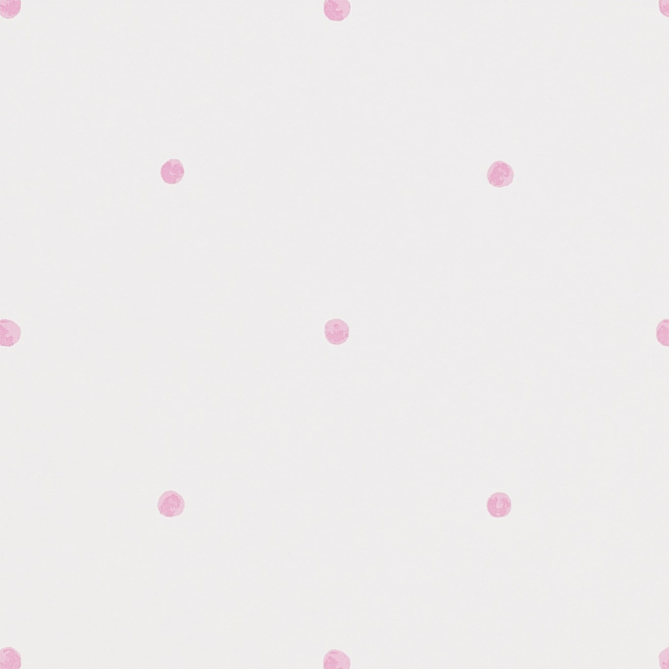 Polka Pink/Cream Wallpaper by SAN