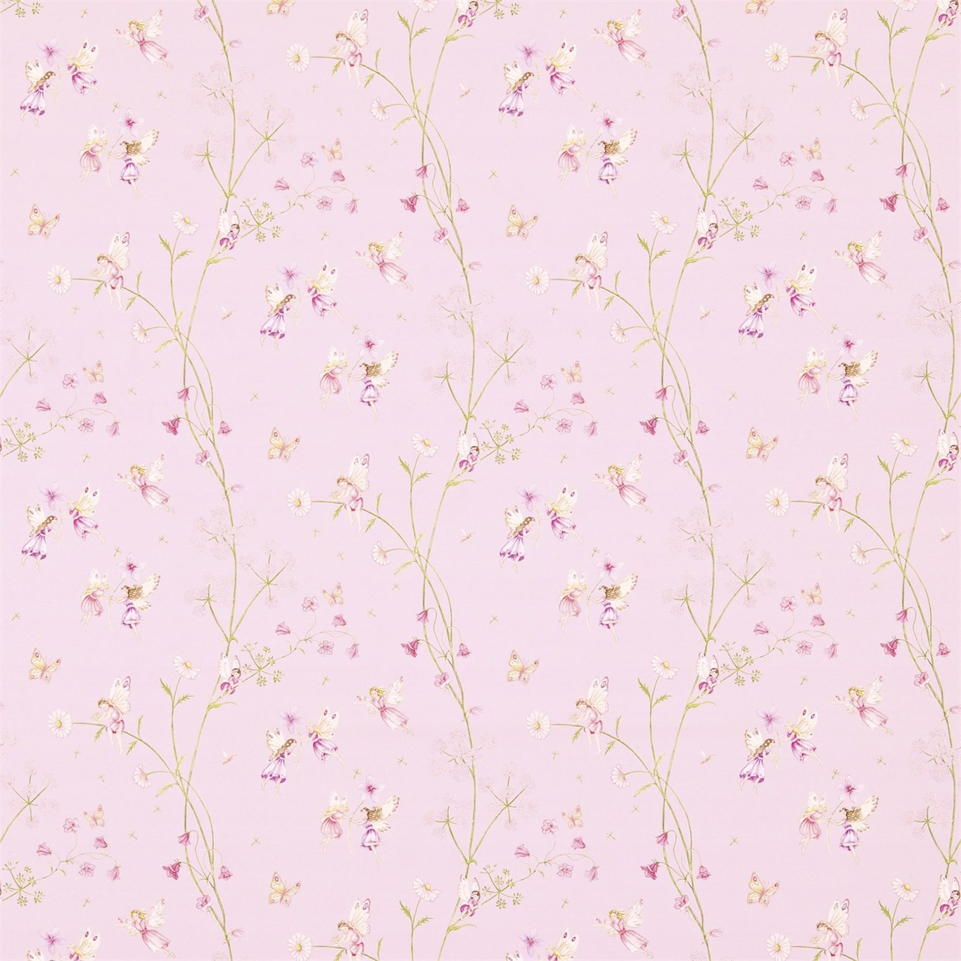 Fairyland Pink Fabric by SAN
