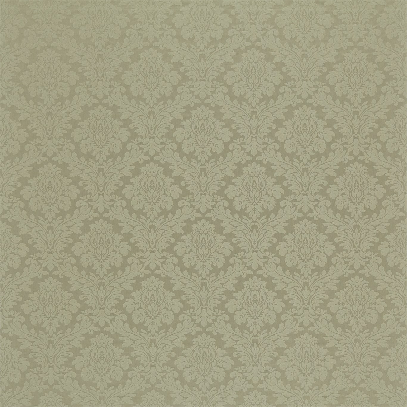 Lymington Damask Thyme Fabric by SAN