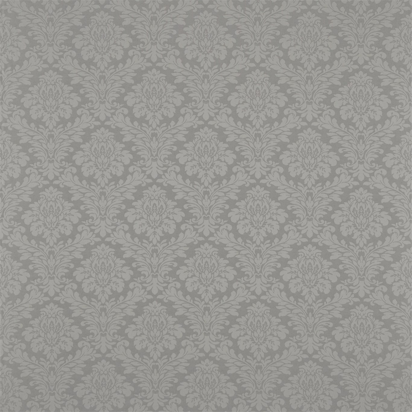 Lymington Damask Pewter Fabric by SAN