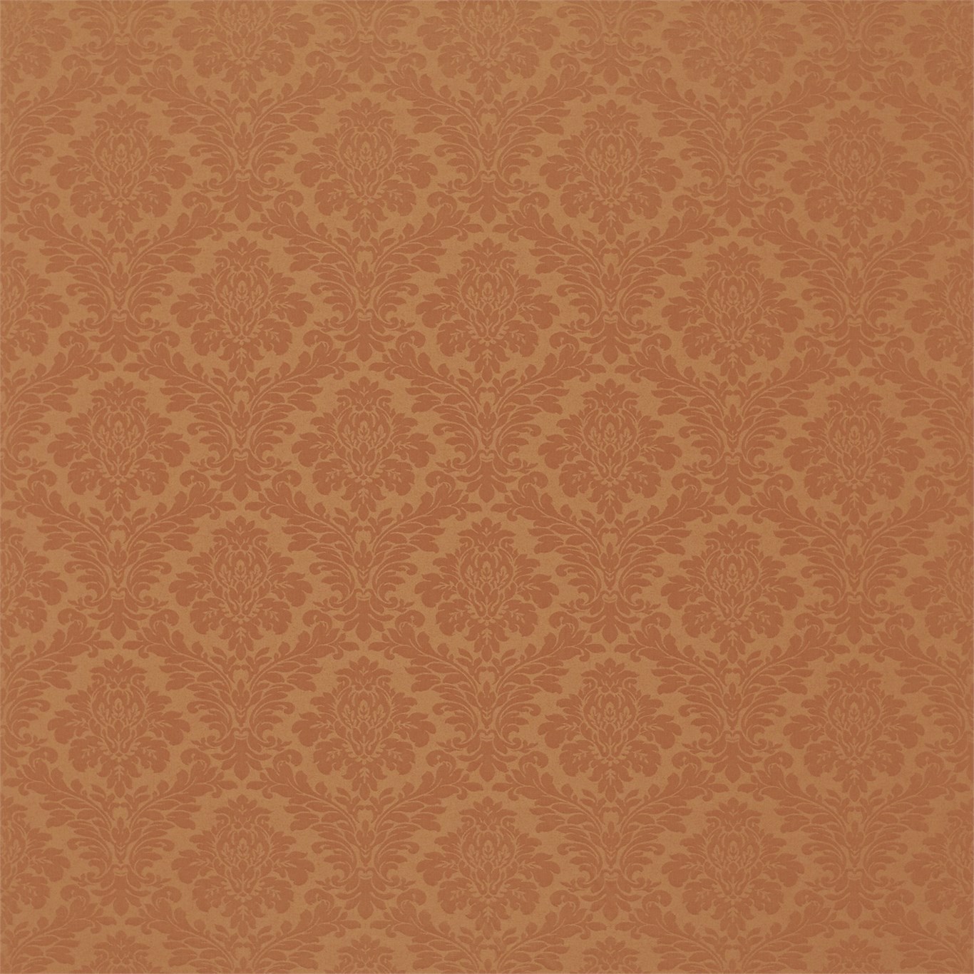Lymington Damask Sienna Fabric by SAN