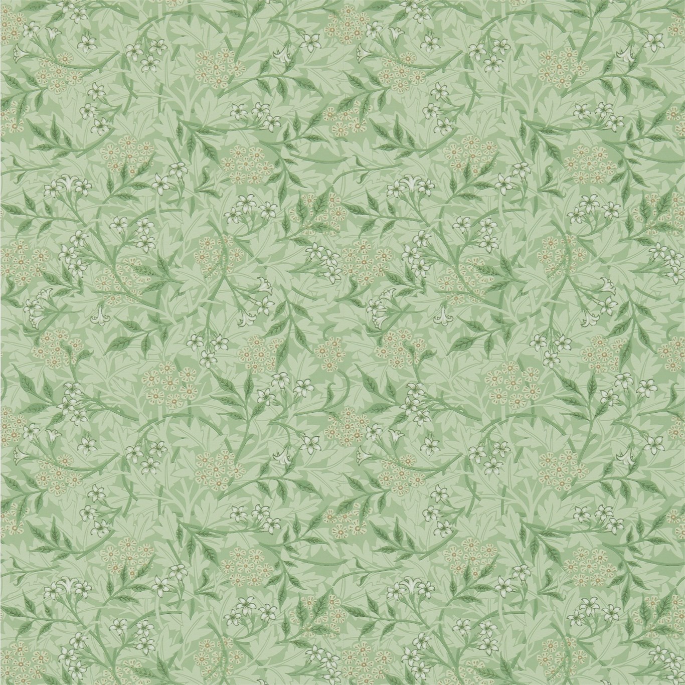Jasmine Sage/Leaf Wallpaper by MOR