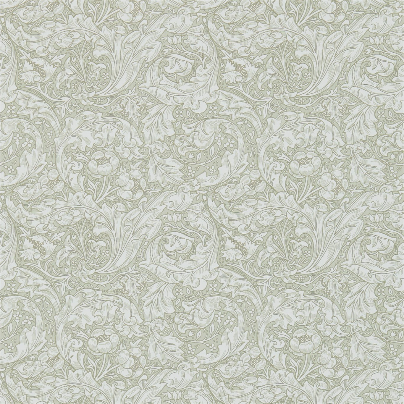 Bachelors Button Linen Wallpaper by MOR
