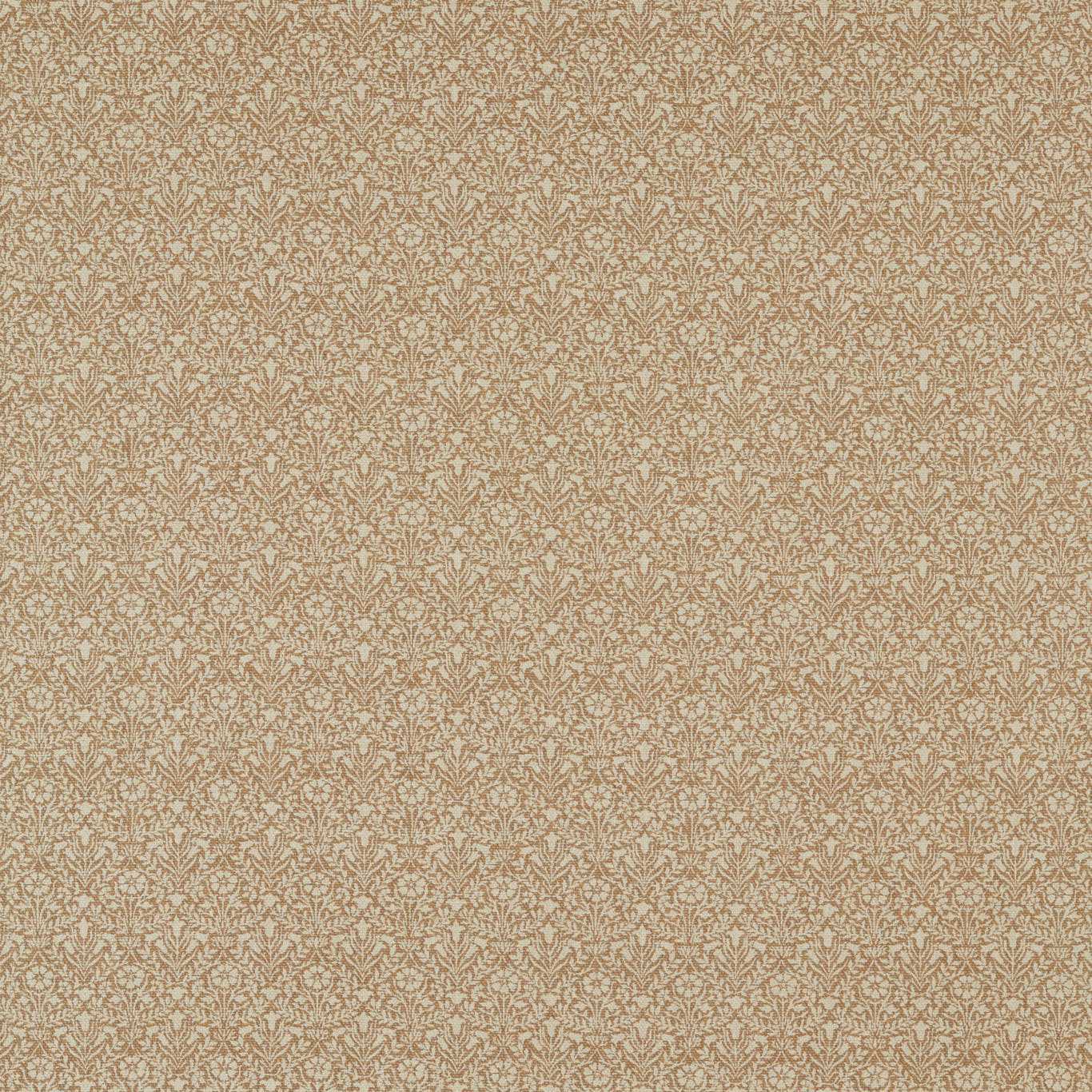 Bellflowers Weave Wheat Fabric by MOR