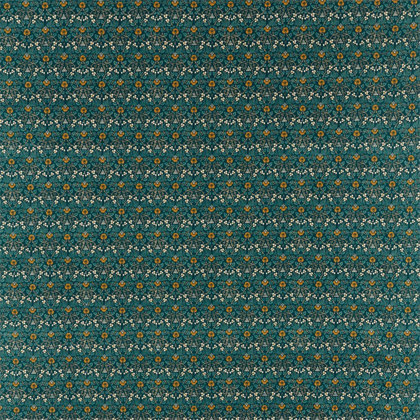 Eye Bright Teal Fabric by MOR
