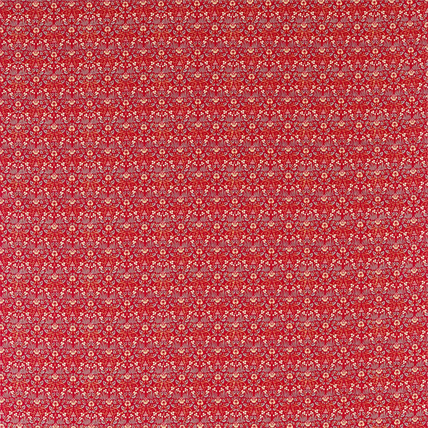 Eye Bright Red Fabric by MOR