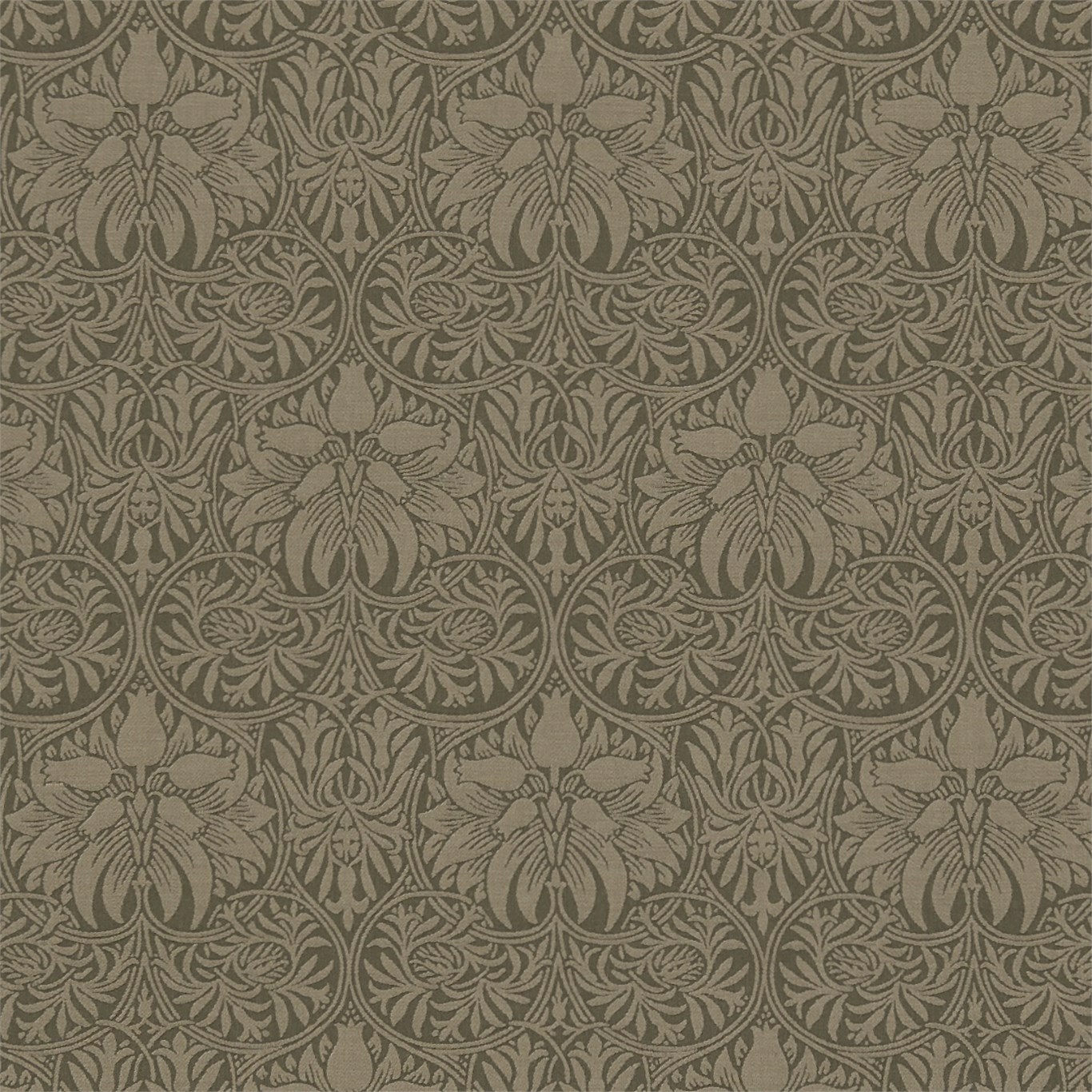 Crown Imperial Moss/Biscuit Fabric by MOR