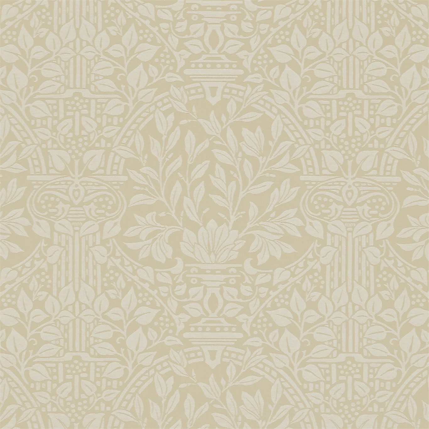 Garden Craft Parchment/Ivory Fabric by MOR