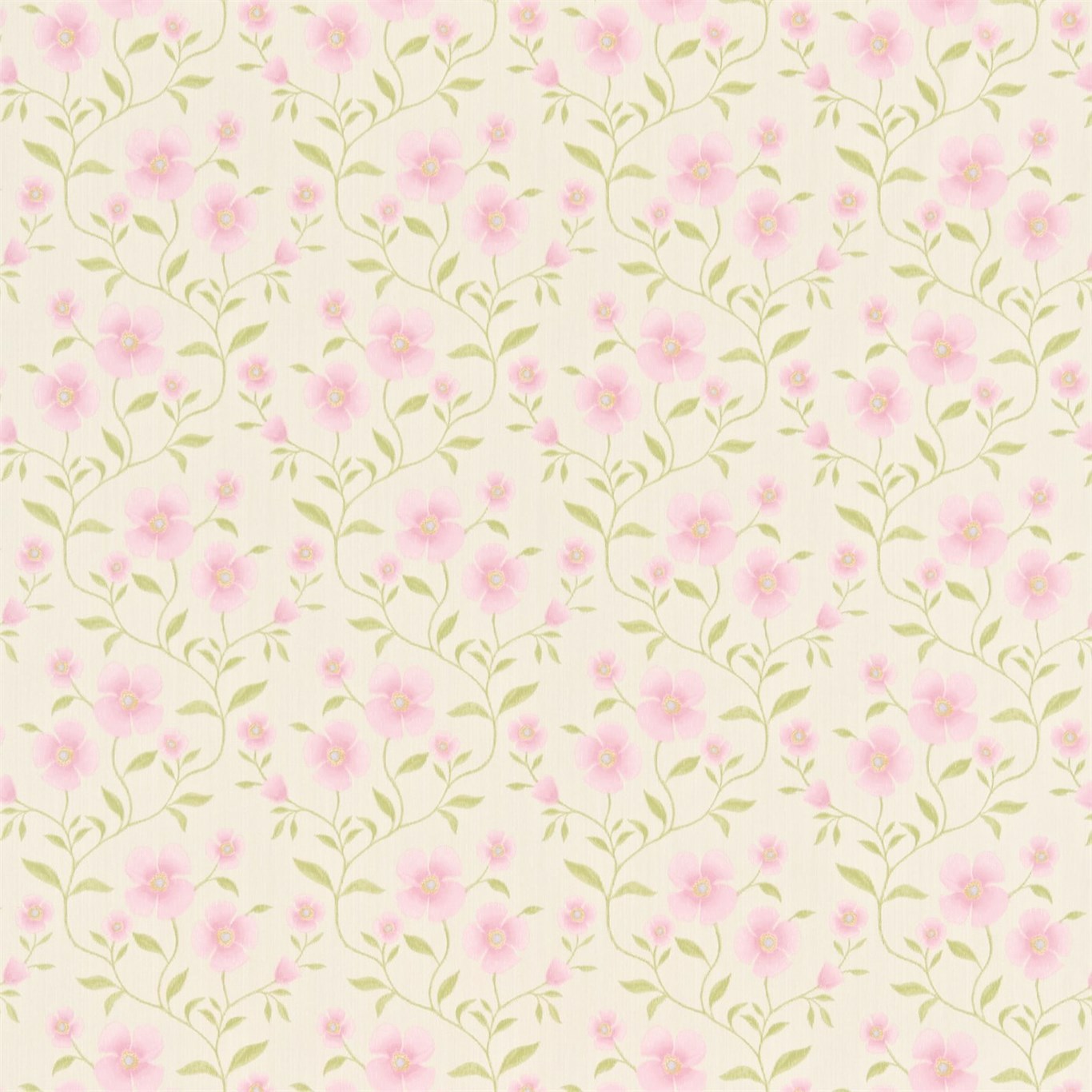 Sabine Pink/Ivory Fabric by SAN
