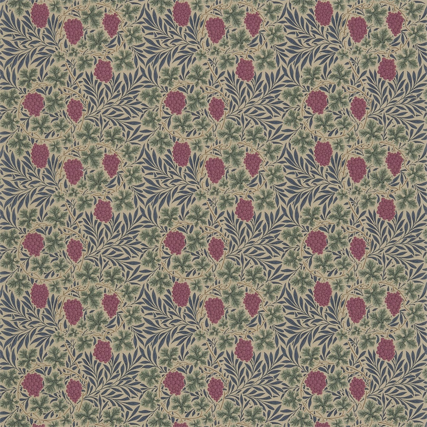 Vine Russet/Heather Fabric by MOR