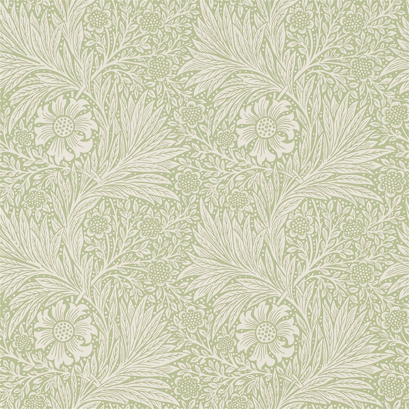 Marigold Artichoke Wallpaper by MOR