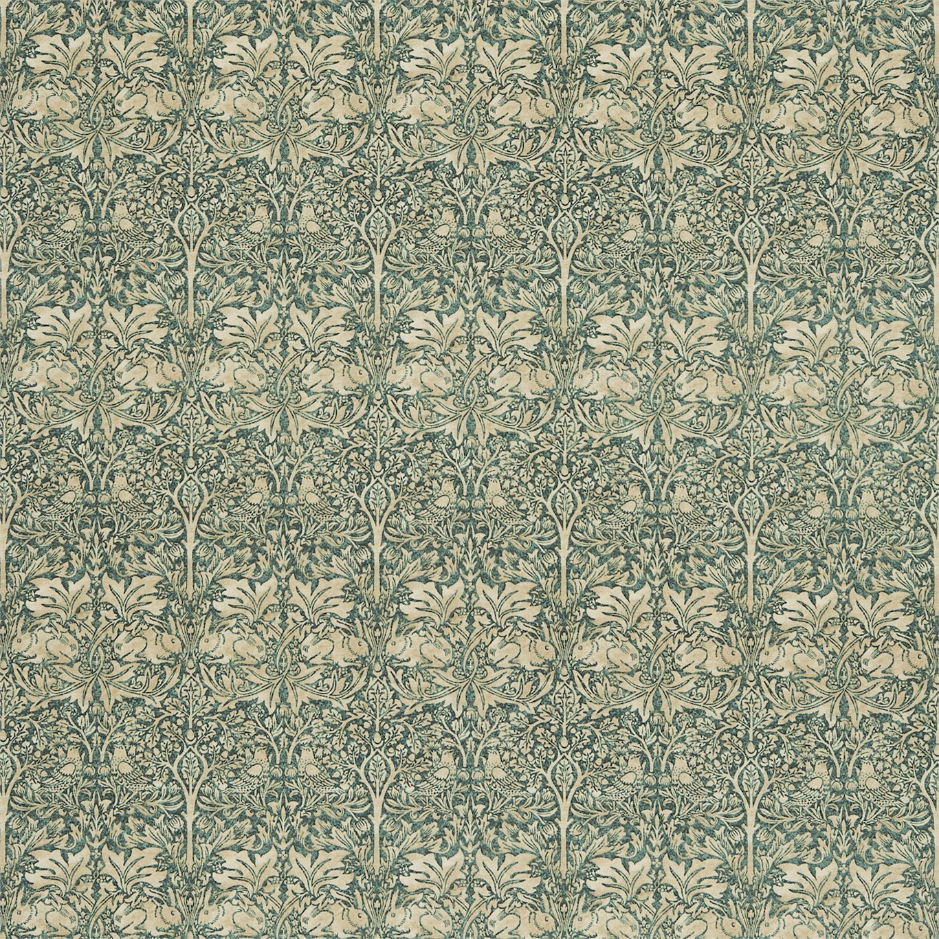 Brer Rabbit Forest/Manilla Fabric by MOR